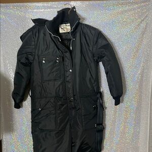 Black Insulated Jumpsuit